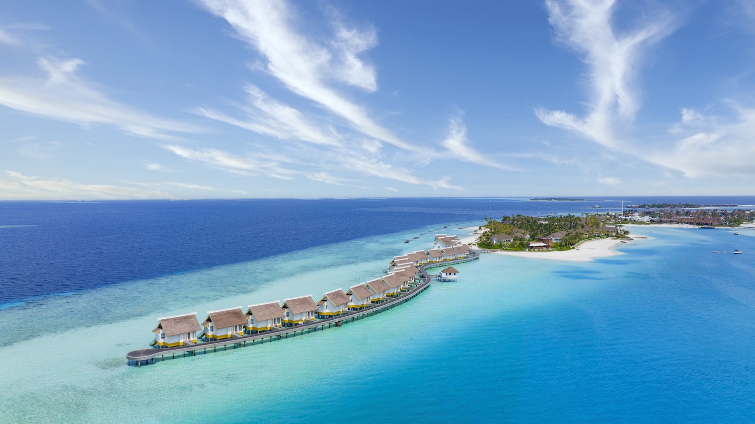 Aerial view of a hotel belonging to S Hotels and Resorts